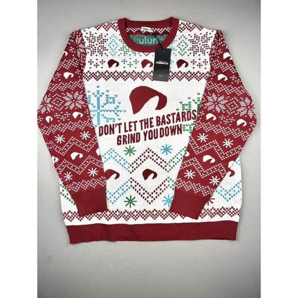 Other - Hulu Handmaid's Tale Adult XXL Ugly Christmas Sweater Don't Let The Bastards NEW